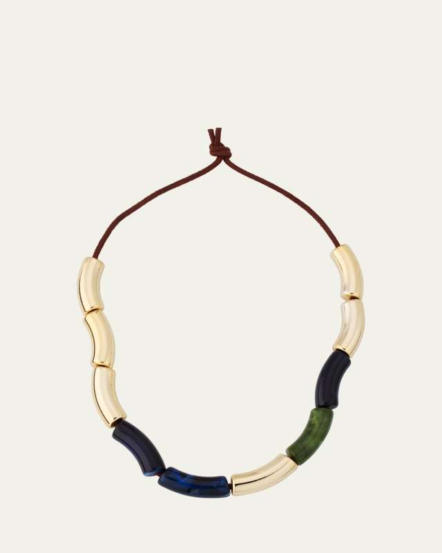 Una Necklace on Vegan Leather